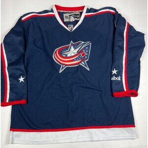 Reebok NHL Columbus Blue Jackets Men’s 52 Navy Blue Premier Hockey Jersey Canada